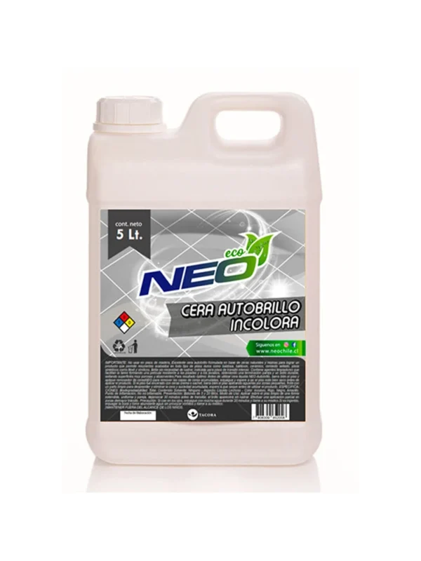 Cera Liq. 5 Lt. Neo Autobrillo Incolora 20201043