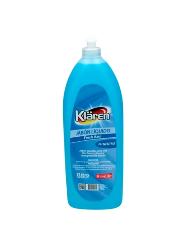 Jabon Liquido Fresh Azul 1 Lt. 13JAEFAB1