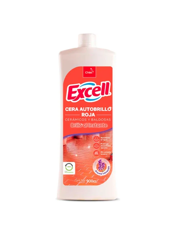 Cera Autobrillo roja 900cc Excell