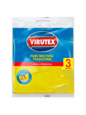 Paño multiuso clásica x3 Virutex