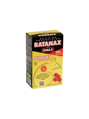 Raticida Ratanax en bloques 100gr Tanax