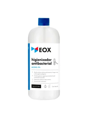 Higienizador al 70% tapa rosca 1l Eox