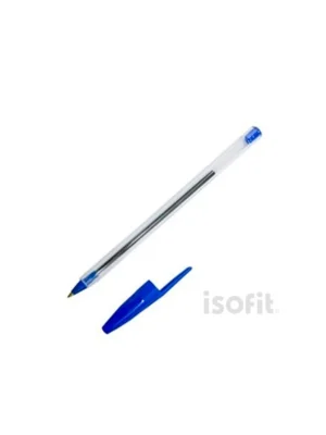 lápiz bolígrafo azul 0,7 Isofit