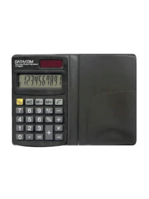 Calculadora de bolsillo 10 dígitos C900 negro pila y solar Datacom