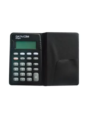 Calculadora de bolsilla man 8 dígitos C900 negro pila Datacom