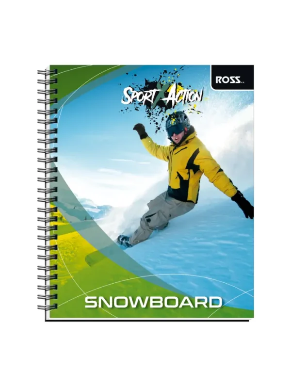 Cuaderno Universitario Sport Action Ross